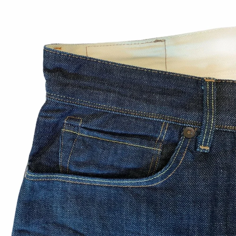 Levi's Made & Crafted “Ruler” Straight Button-fly 32 x 34 Denim Jeans